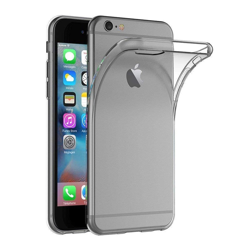 MaiJin Case for Apple iPhone 6 / iPhone 6S (4.7 inch) Soft TPU Rubber Gel Bumper Transparent Back Cover - Image 1